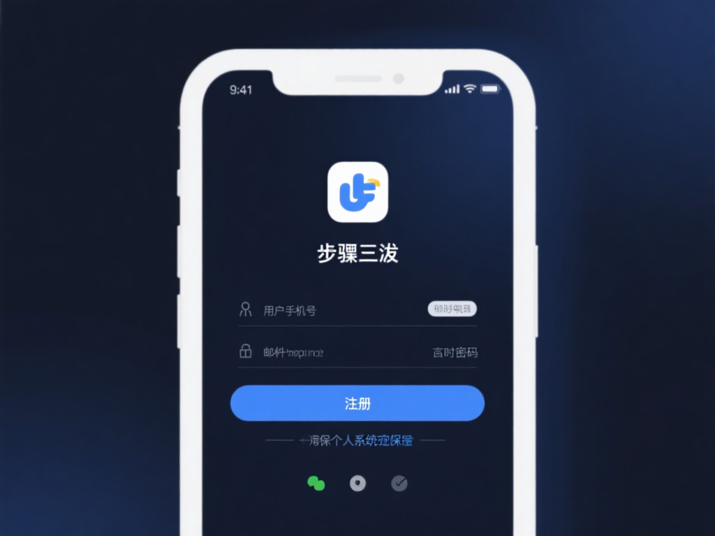 步骤三
安装成功后，打开应用并根据提示完成账号的