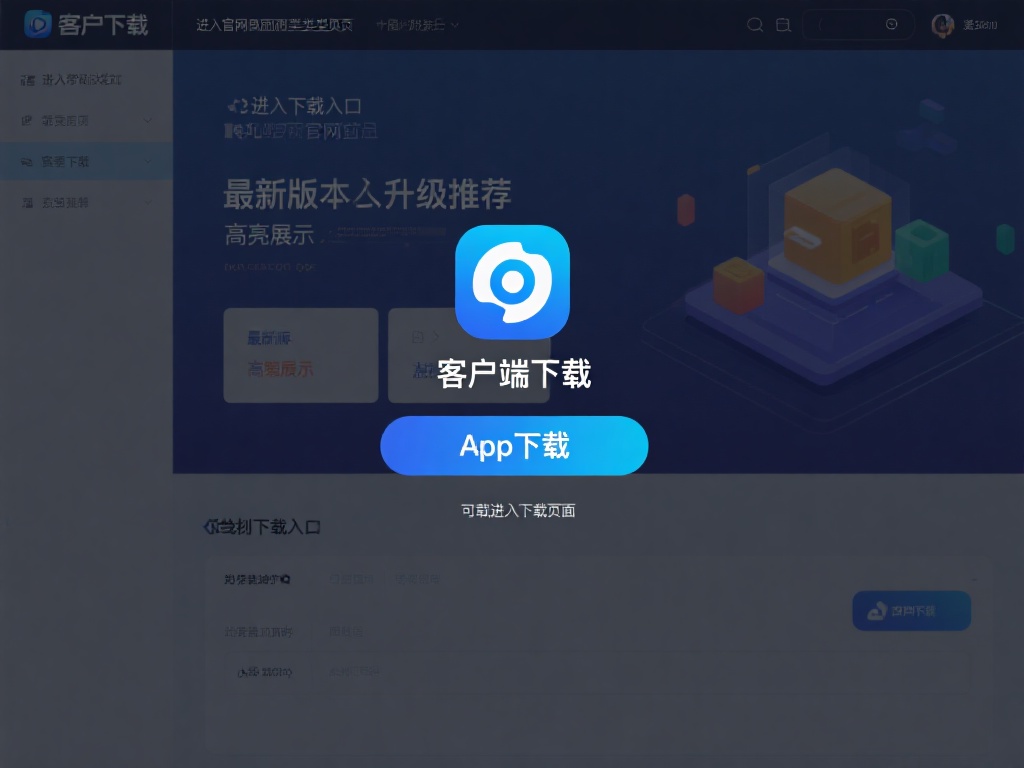 查找下载入口：
进入官网后，通常会在主页显眼位置