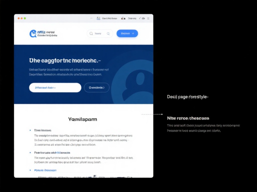 查看页面内容风格——官方页面通常有良好的设计和明确